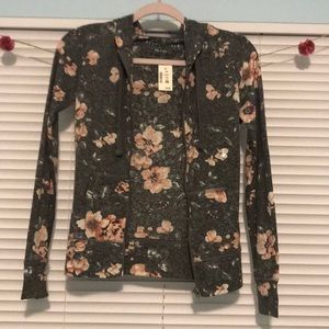 BRAND NEW Aeropostale Floral Hoodie